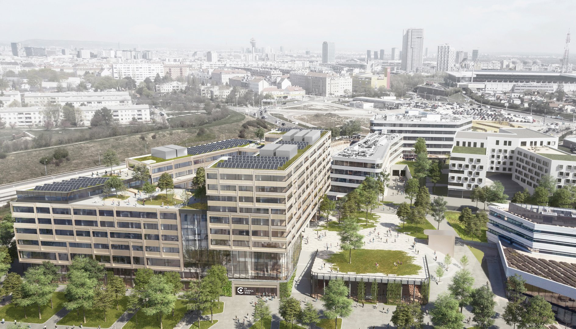 FH Campus - House of Health Sciences Visualisierung